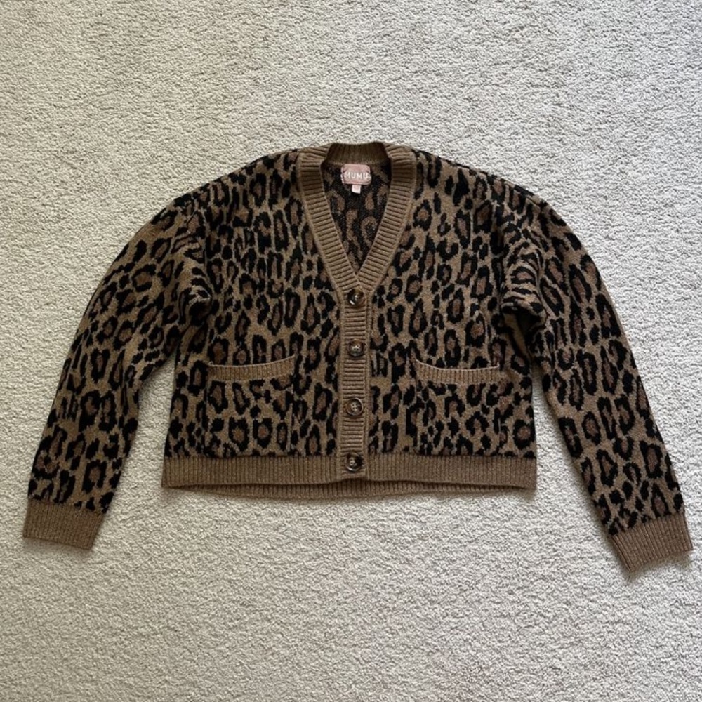 SMYM leopard print cardigan